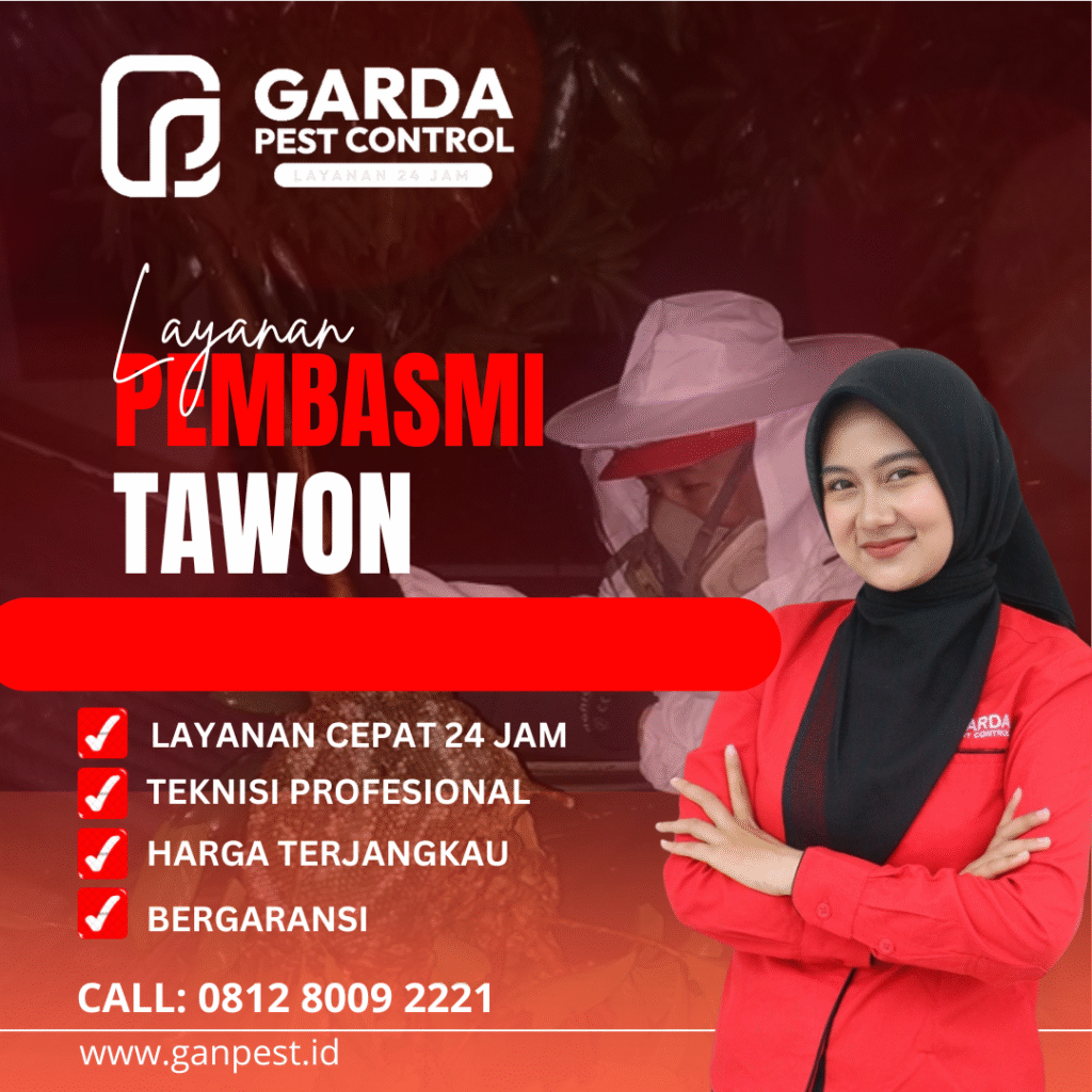 Jasa Pembasmi Tawon Terdekat