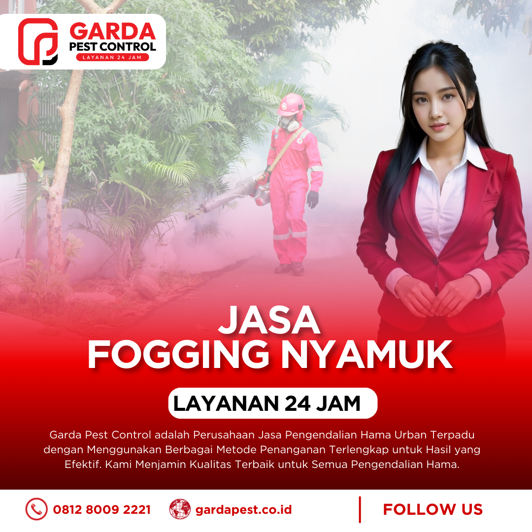 Jasa Fogging Nyamuk Terdekat dan Terbaik di Bekasi