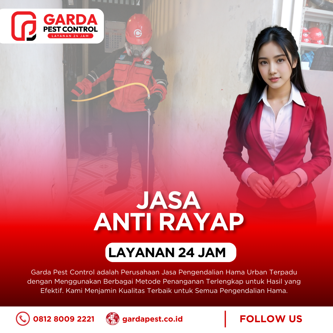 Jasa Injeksi & Suntik Rayap Berkualitas di Bekasi