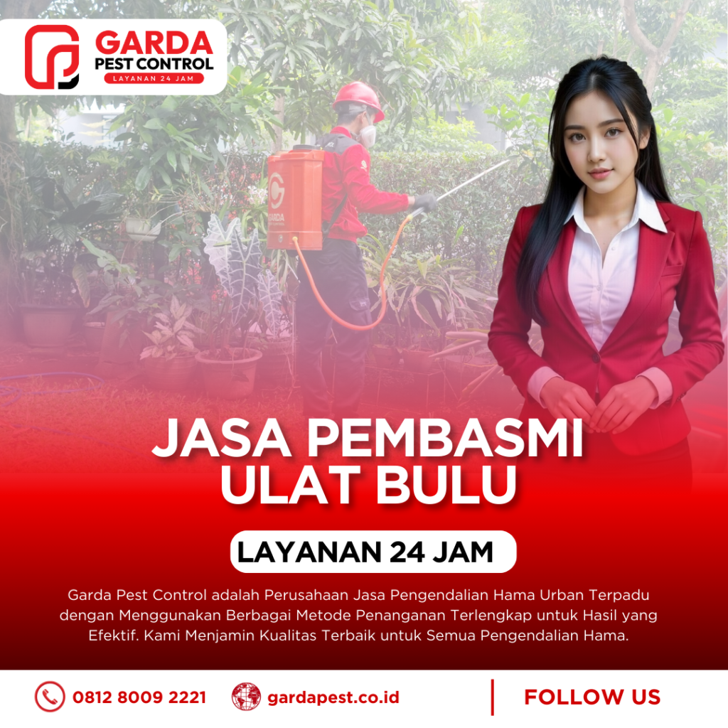 Jasa Pembasmi Ulat Bulu di Banyumas – Inspeksi Hama Gratis