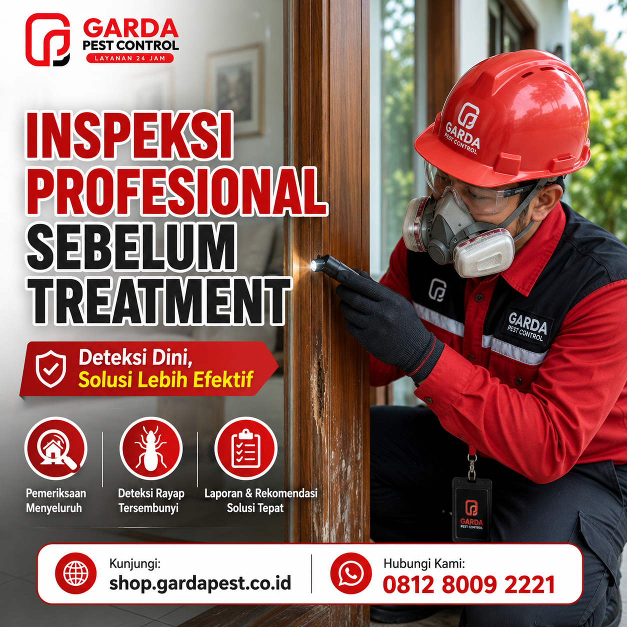 Jasa Anti Rayap Cepat Tanggap di Malang: Garda Pest Control Berantas Tuntas!
