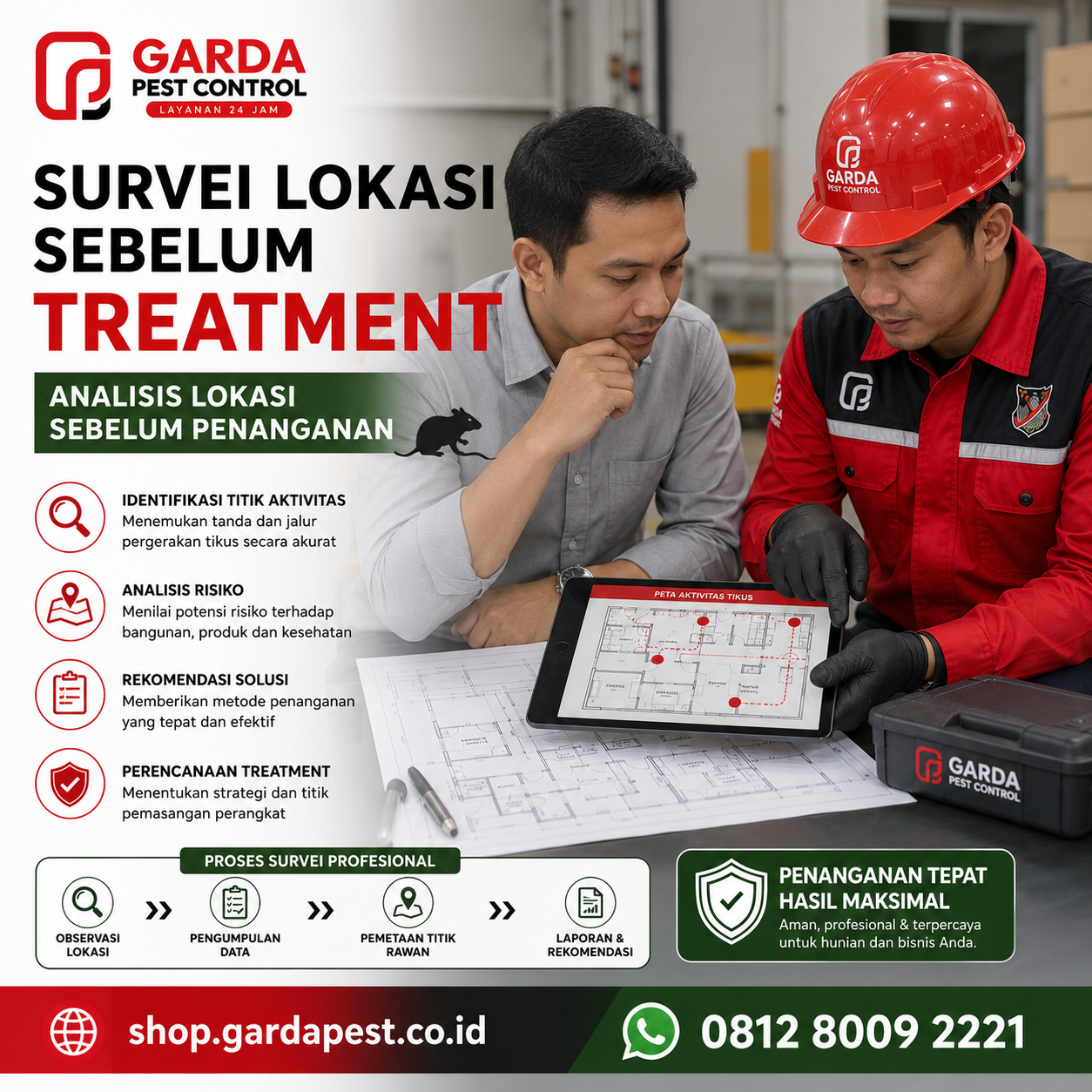 Biaya Jasa Pembasmi Tikus Cikarang per Area: Panduan Harga dan Layanaan Profesional Garda Pest Control
