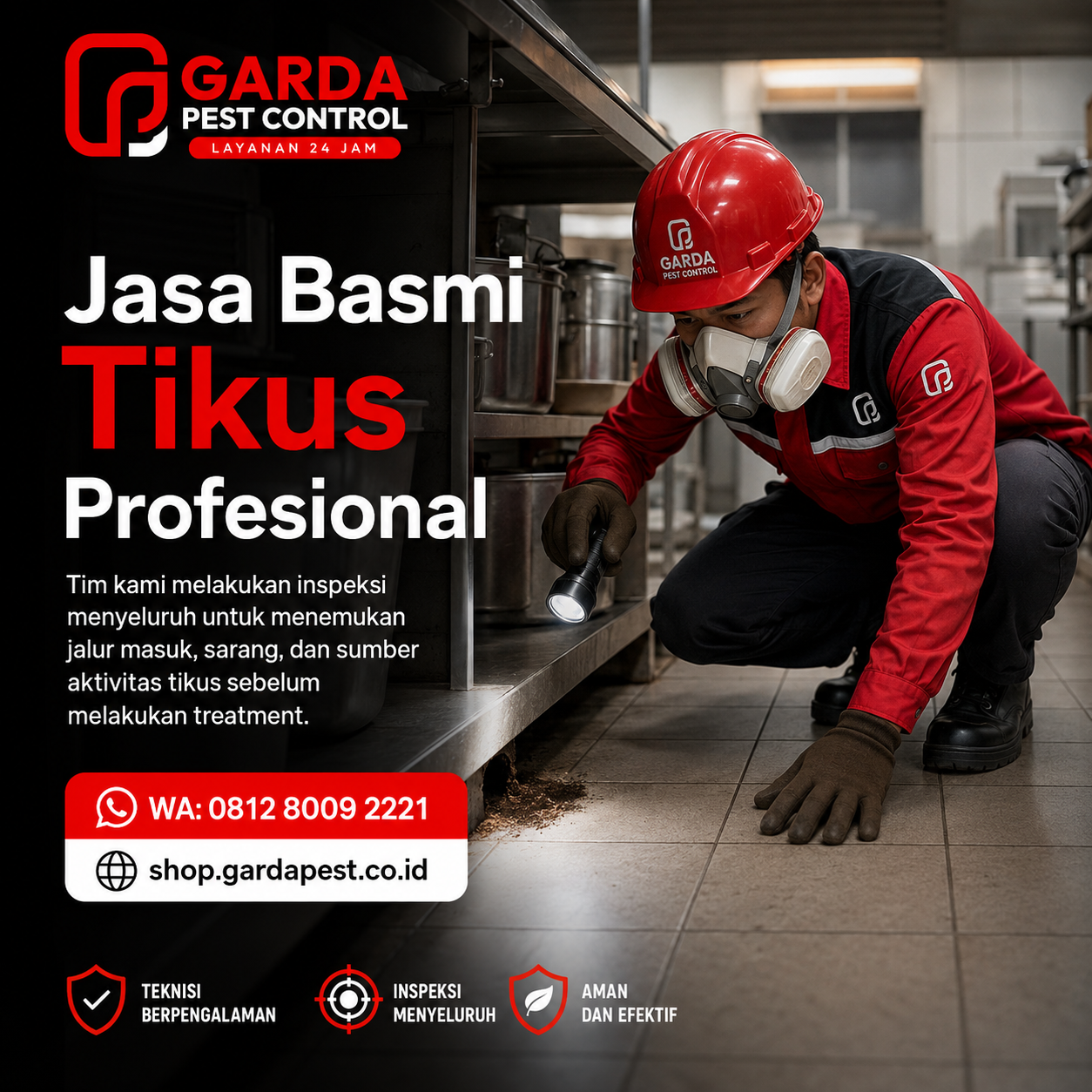 Jasa Pembasmi Tikus Got Malang: Garda Pest Control Wujudkan Lingkungan Bebas Hama