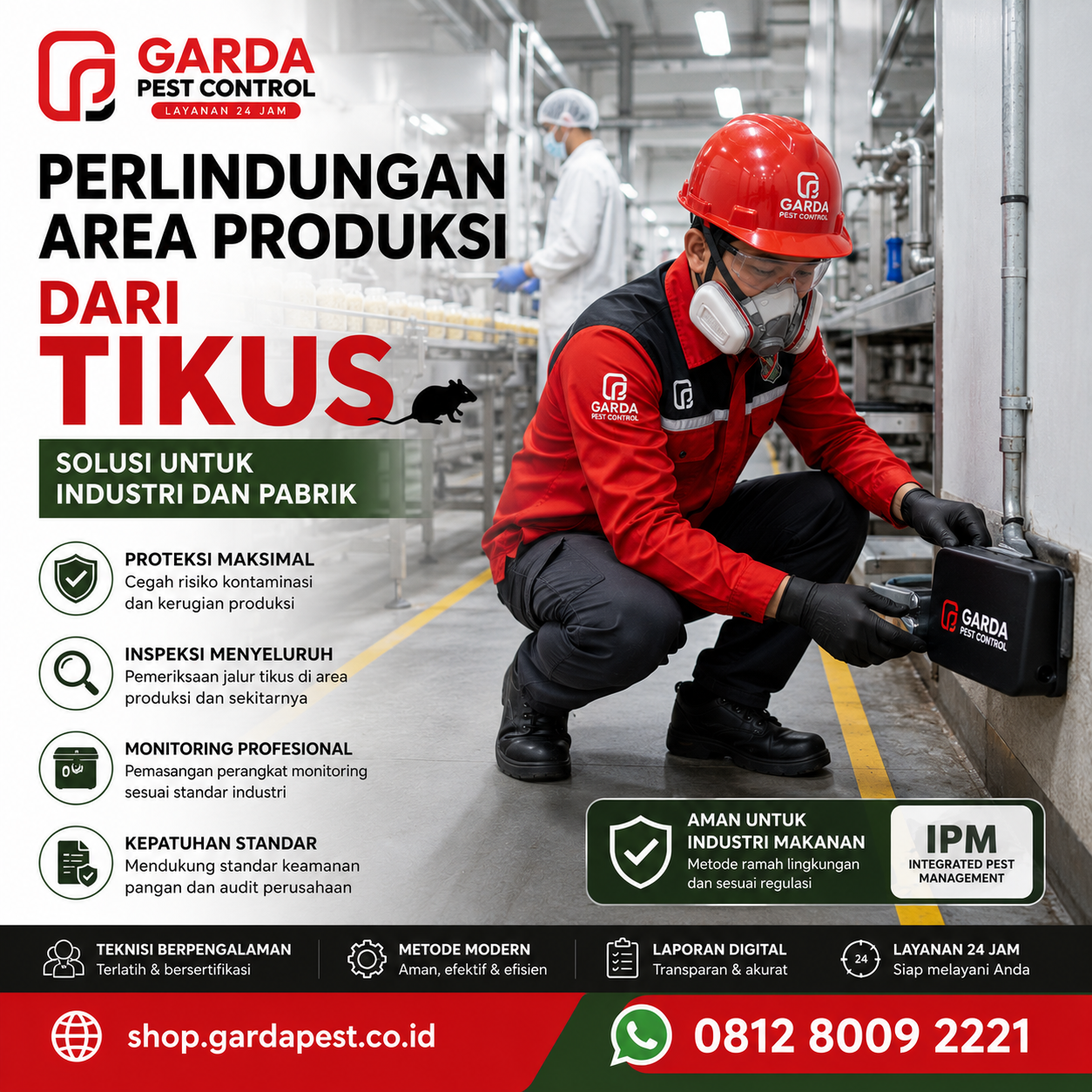 Biaya Jasa Pembasmi Tikus Cikarang per Area: Panduan Harga dan Layanaan Profesional Garda Pest Control