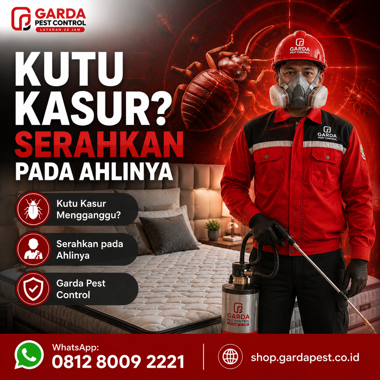 Langkah Tepat cara mencegah kutu kasur datang kembali setelah disemprot