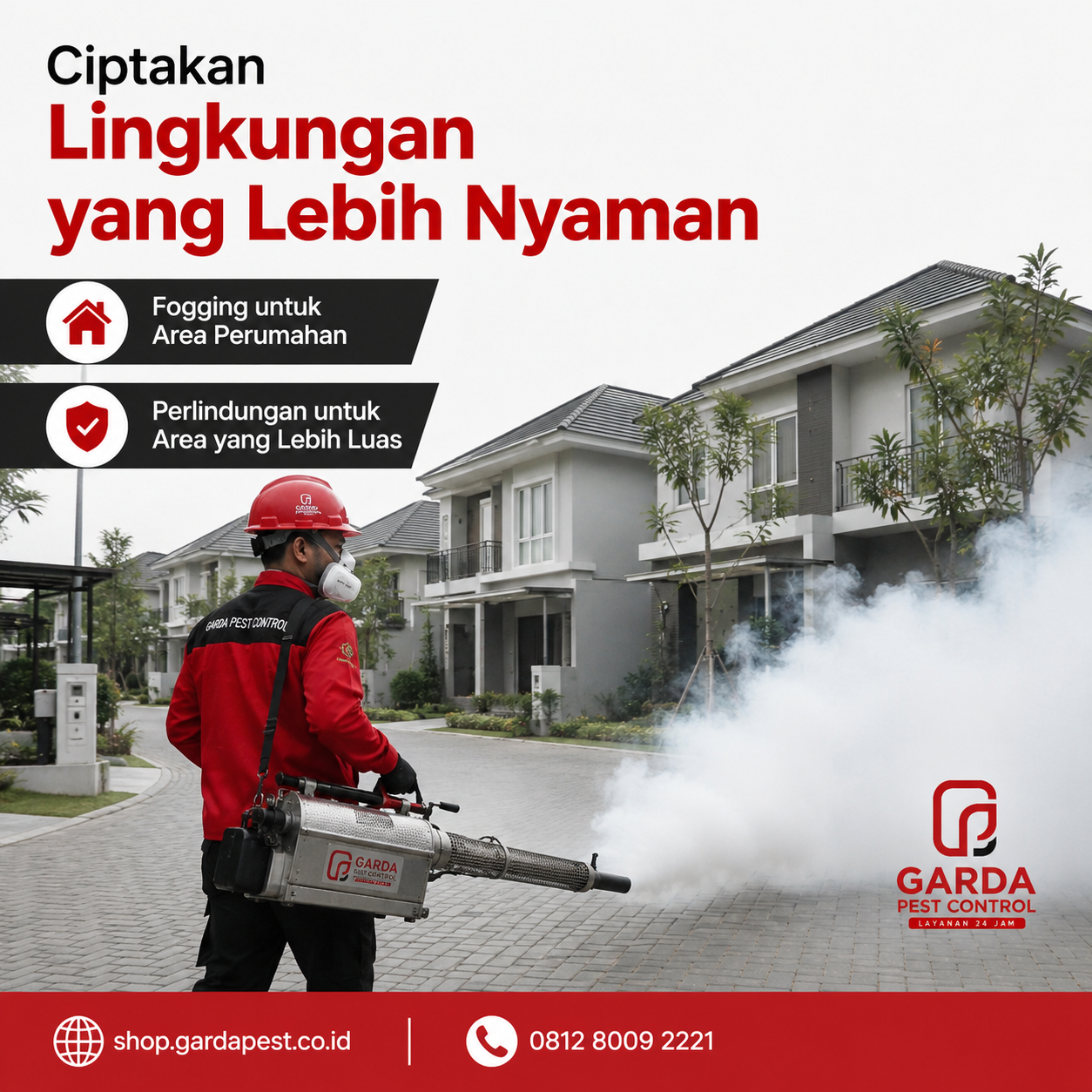 Jasa Fogging Nyamuk Pabrik Cikarang: Perlindungan Area Industri Garda Pest Control