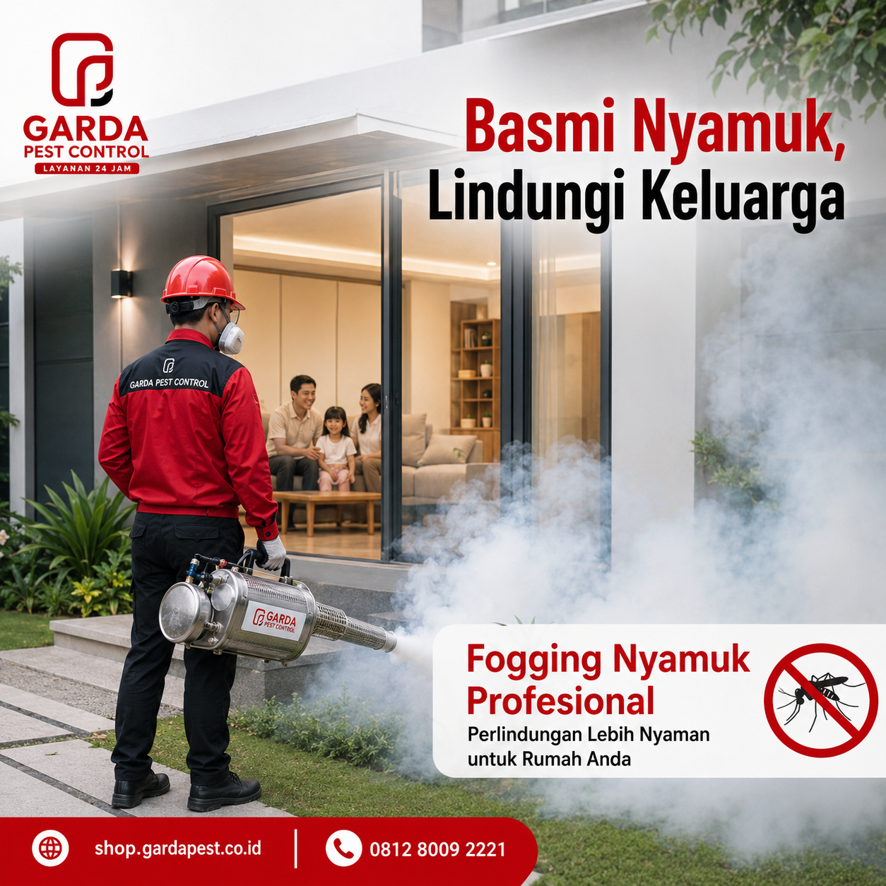 Jasa Fogging Nyamuk Cikarang Professional untuk Rumah dan Industri