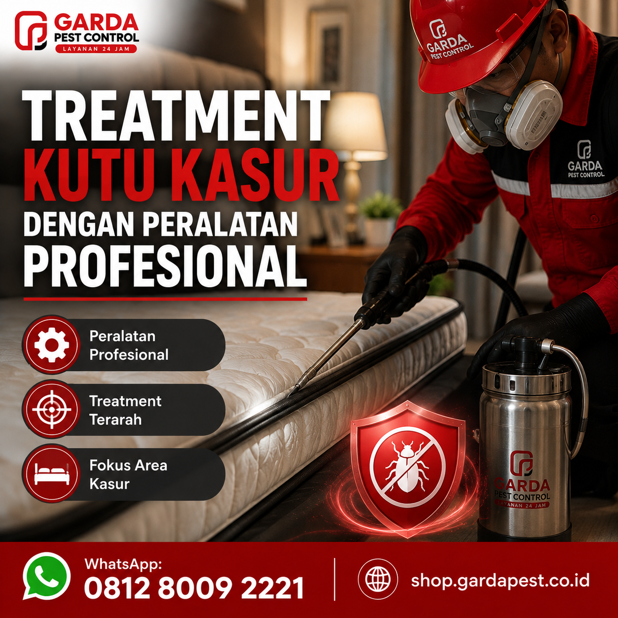 Langkah Tepat cara mencegah kutu kasur datang kembali setelah disemprot