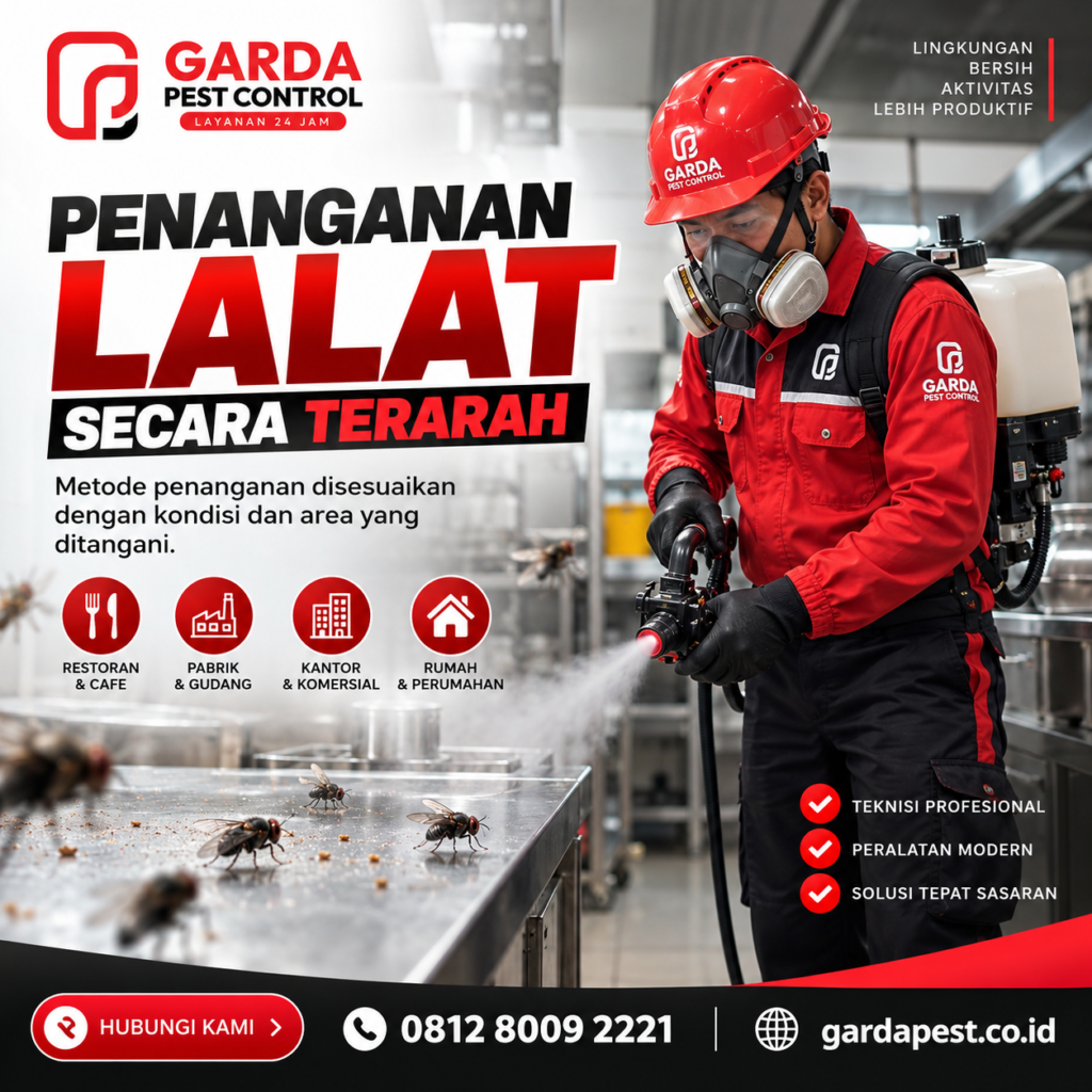 Jasa Pembasmi Lalat di Tangerang Profesional untuk Rumah, Restoran & Gudang