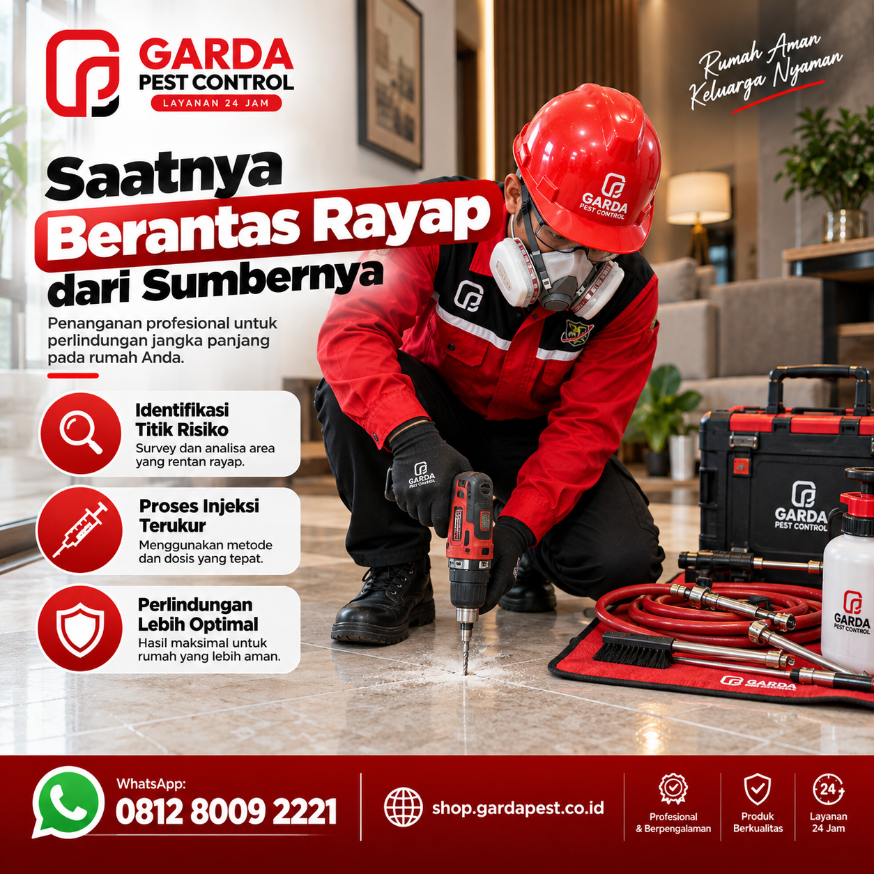 Jasa Suntik Rayap Cikarang