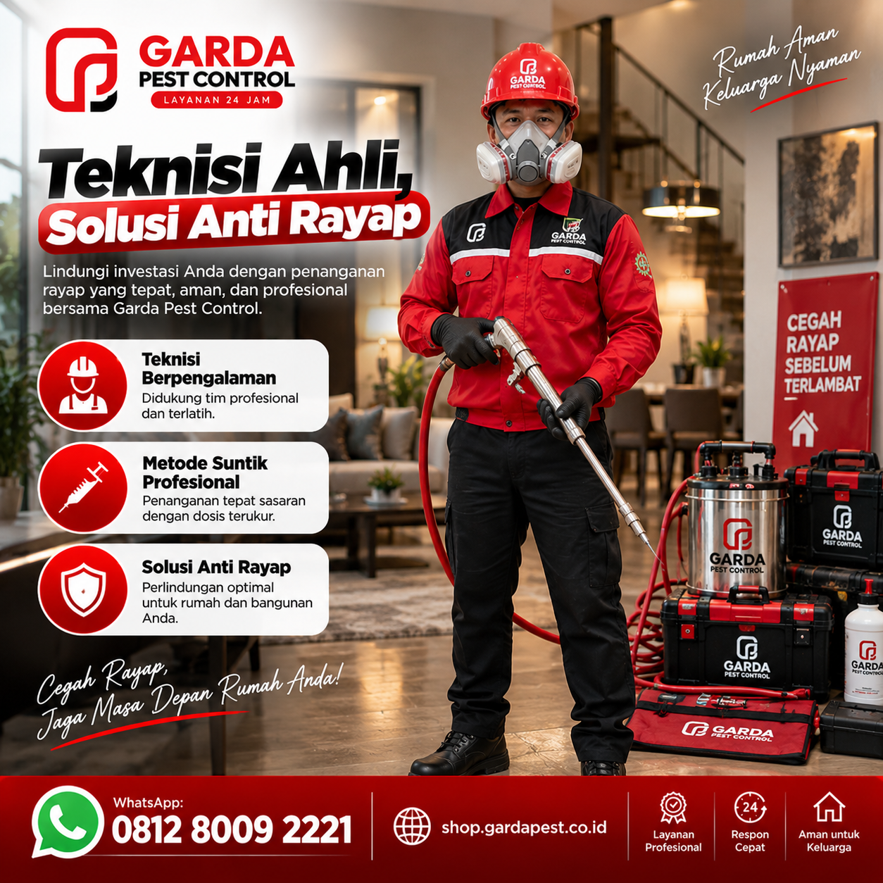 Cara Kerja Metode Suntik Anti Rayap